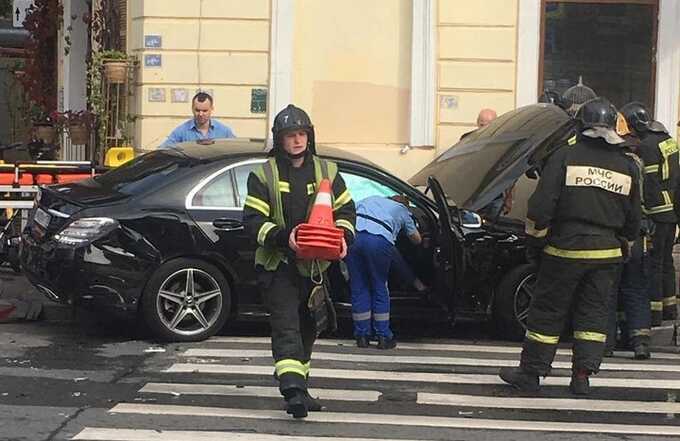 В центре Петербурга произошло ДТП